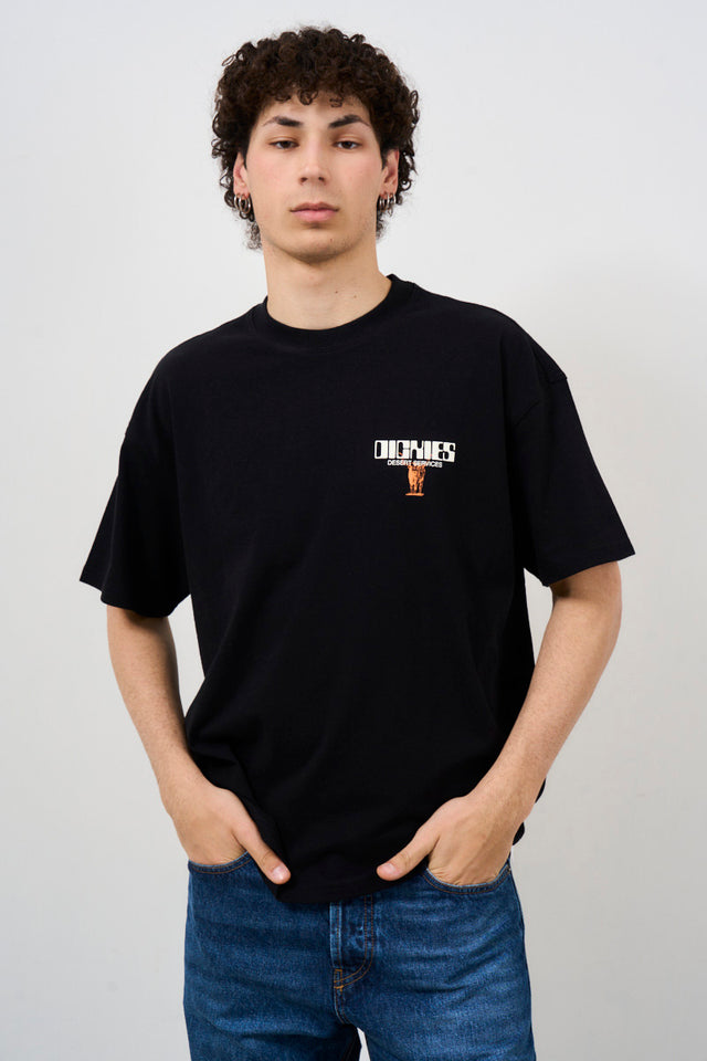 T-shirt uomo con maxi stampa su retro