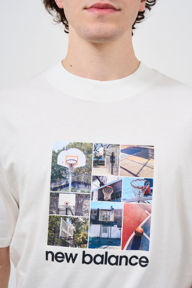 T-shirt uomo con grafica Hoops
