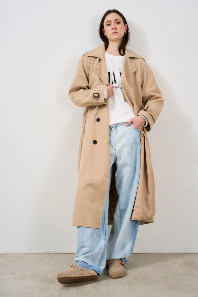 Trench donna Oversized