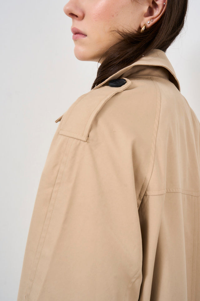 Trench donna Oversized
