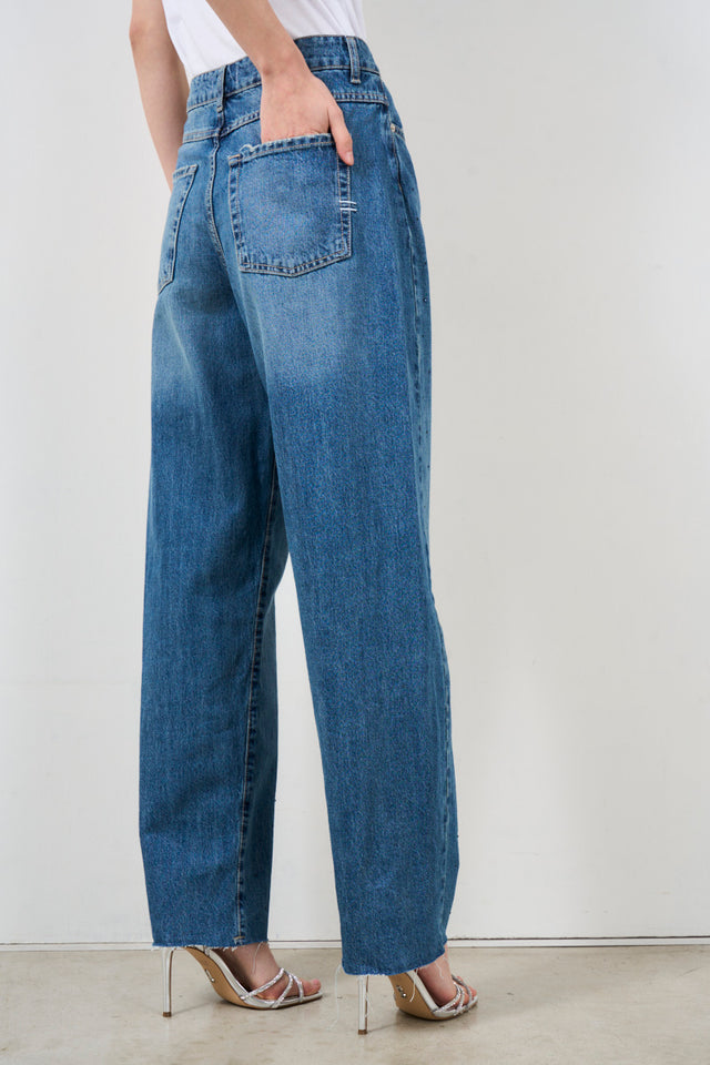 VICOLO Jeans donna con strass
