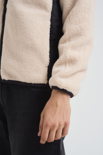 Giubbotto uomo Samson 4.0 panna e nero - 3