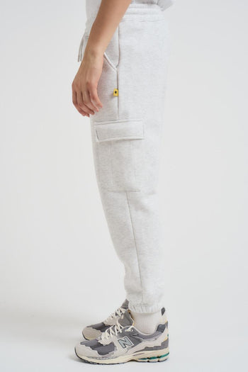 Pantalone tuta jogger uomo grigio - 3