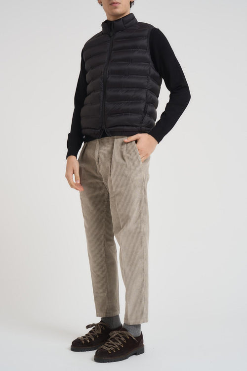 Gilet piumino uomo trapuntato nero - 1