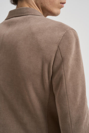 Giacca uomo doppiopetto tortora - 6