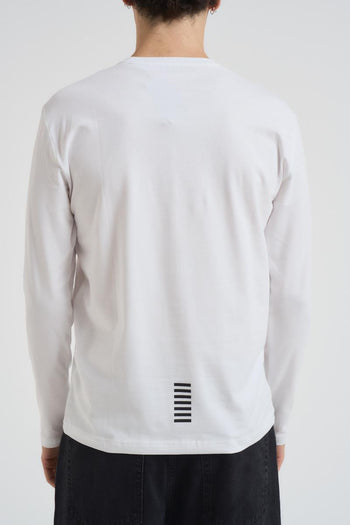 T-shirt uomo girocollo bianca - 3