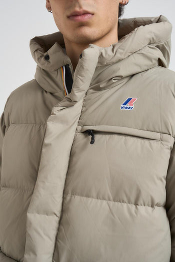 Piumino uomo Aurele grigio chiaro - 5