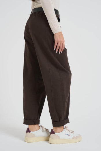 Jeans donna regular marrone - 6