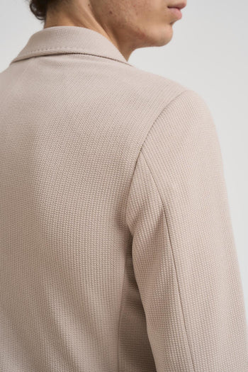Giacca uomo monopetto beige - 5