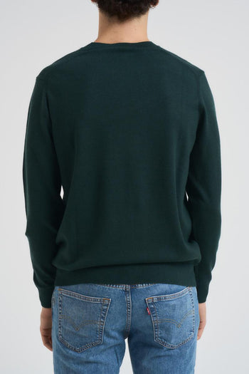 Maglia uomo girocollo verde - 4