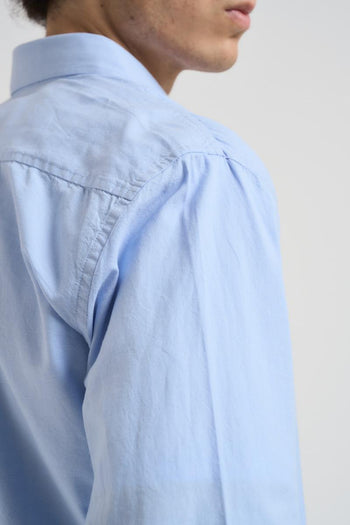 Camicia uomo celeste - 6