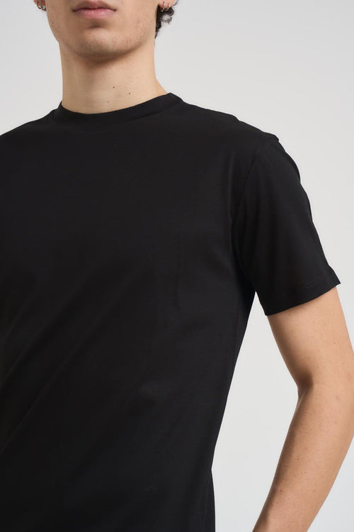T-shirt uomo nera - 2