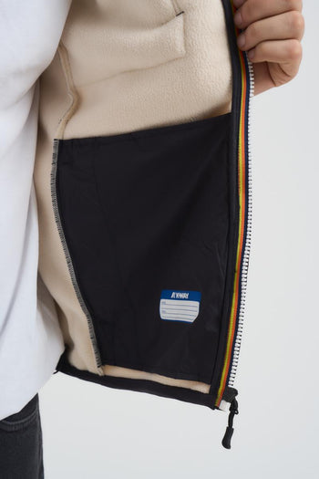 Giubbotto uomo Samson 4.0 panna e nero - 5
