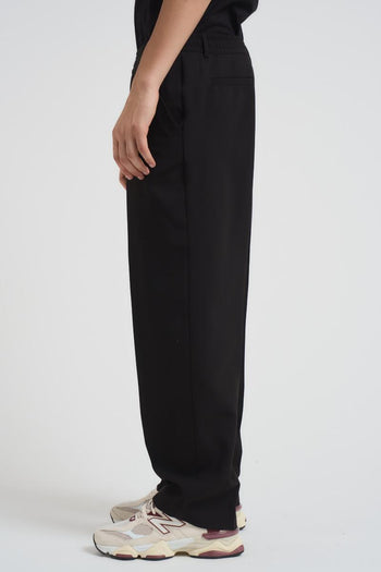 Pantalone uomo gamba dritta nero - 3