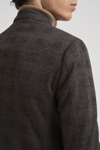 Giacca uomo monopetto marrone - 6