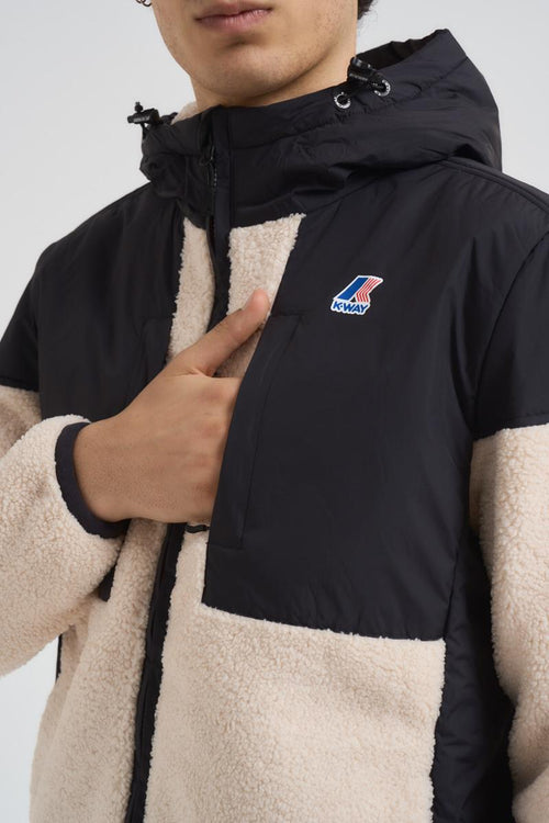 Giubbotto uomo Samson 4.0 panna e nero - 2