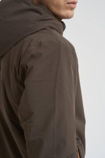 Giubbotto uomo double face verde e blu - 4