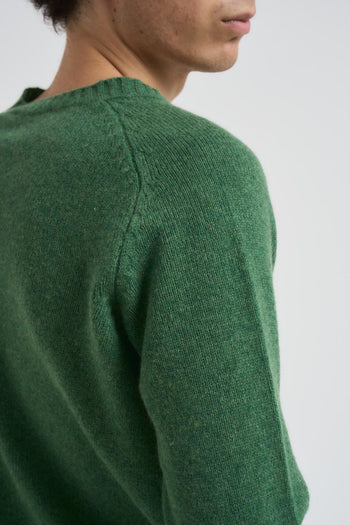 Maglia uomo girocollo verde - 4