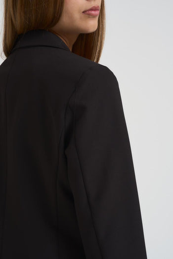 Giacca donna monopetto nera - 6