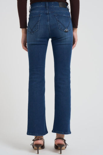 Jeans donna Zandra in denim scuro - 4