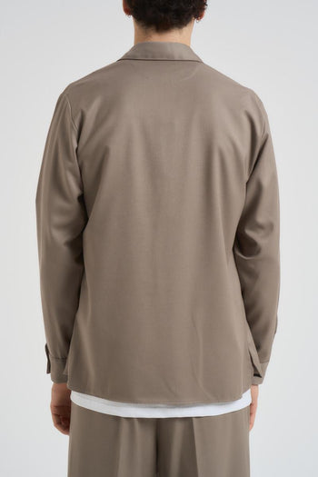 Camicia uomo tortora - 5