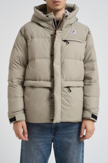 Piumino uomo Aurele grigio chiaro - 4