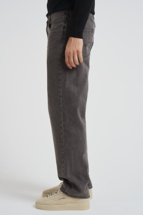 Jeans uomo 568 in denim grigio - 2