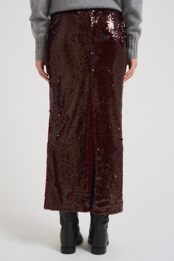 Gonna donna lunga con paillettes - 4