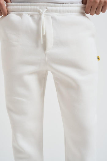 Pantalone tuta jogger uomo bianca - 6