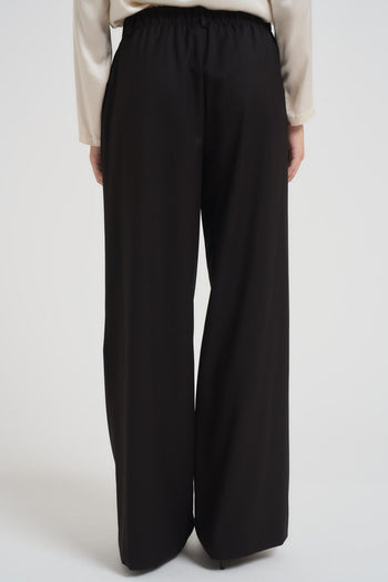 Pantalone donna a palazzo nero - 3