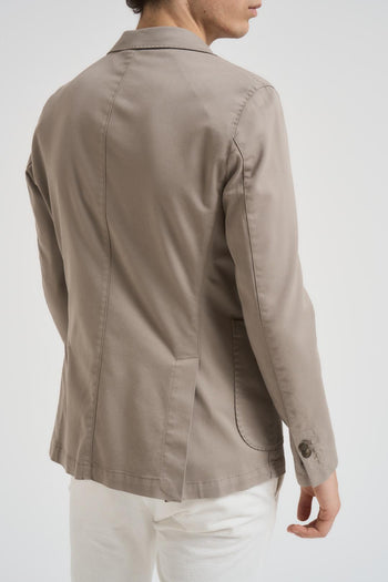 Giacca uomo monopetto beige - 3