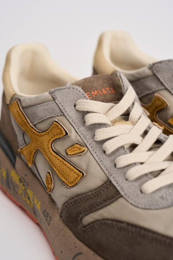 Sneakers Mick uomo torta e arancioni - 5