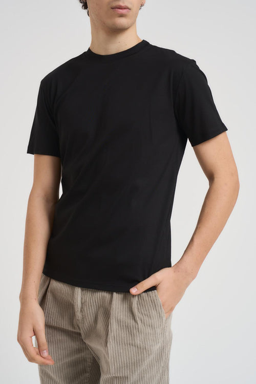 T-shirt uomo nera - 1