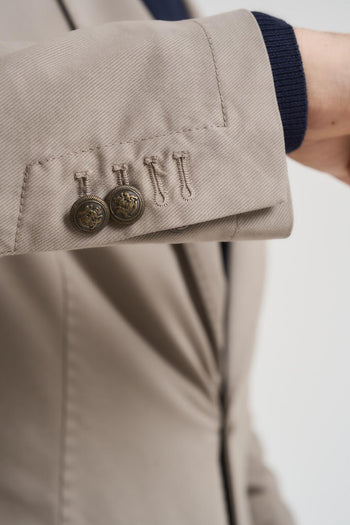 Giacca uomo monopetto beige - 5