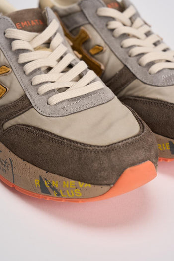 Sneakers Mick uomo torta e arancioni - 4