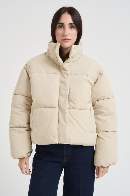 Piumino donna Sonic beige