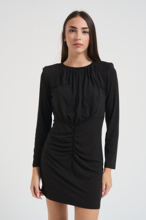 Abito donna girocollo nero