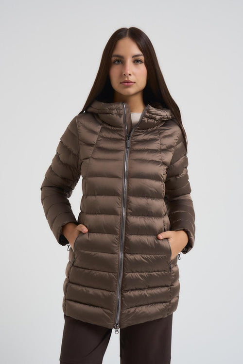 Piumino donna V.DUV.DONNA tortora