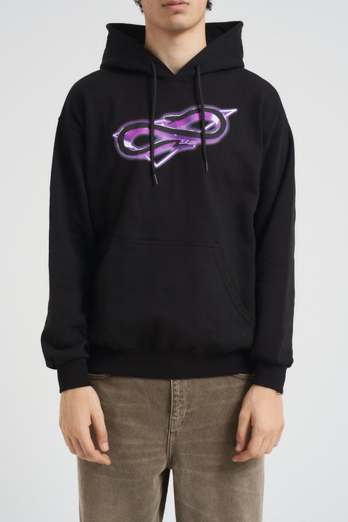 Felpa uomo Logo Vice nera