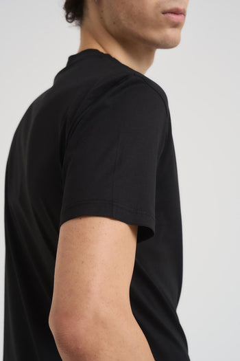 T-shirt uomo nera - 5