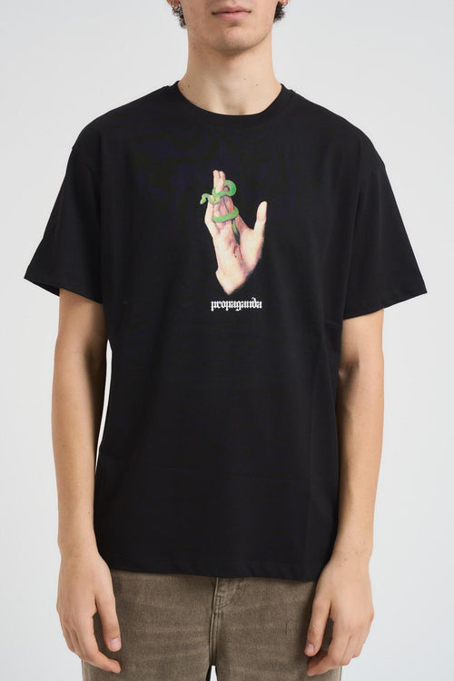 T-shirt uomo Stigmata Tee nera