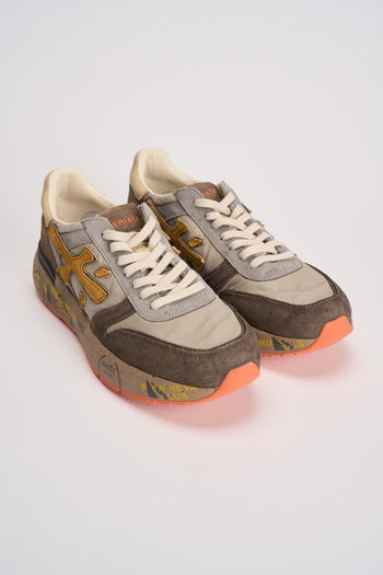 Sneakers Mick uomo torta e arancioni - 3