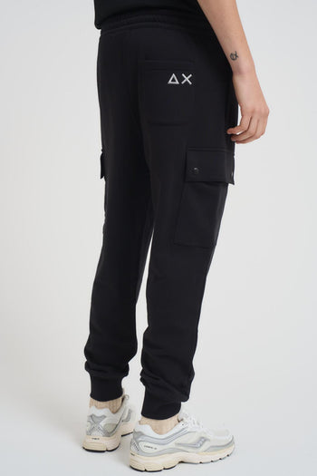 Pantalone uomo tuta nero - 3