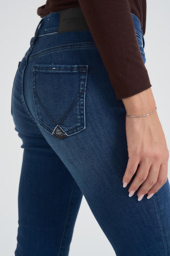 Jeans donna Zandra in denim scuro - 7