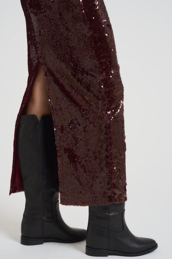 Gonna donna lunga con paillettes - 6