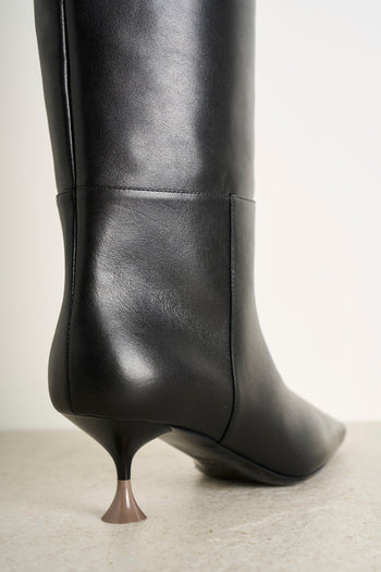 Stivali "Anita" in pelle liscia - 5
