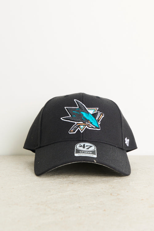 San Jose Sharks Black Men's Hat