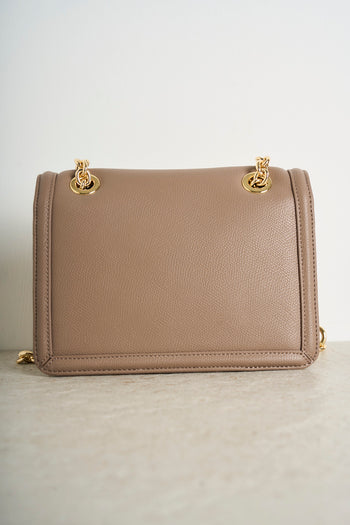 Borsa donna a tracolla taupe - 5