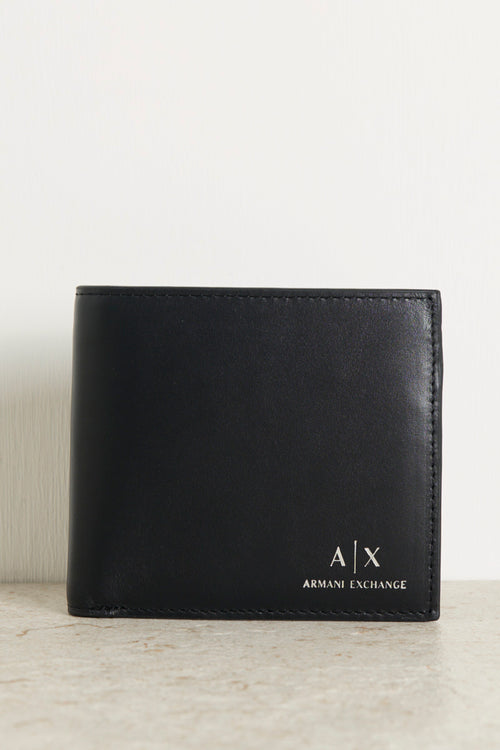 Basic black men's wallet