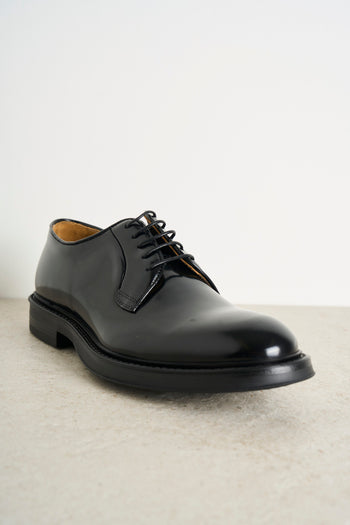 Men's shiny black lace-up - 3